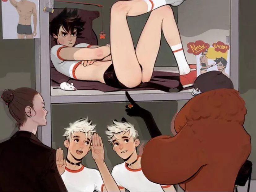 Just picking out which puppy boy I want from the puppy boy pet store posted by goddesssamlotts