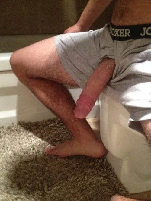 Just popped out, come and make it fully hard 😅😅 by huge1one