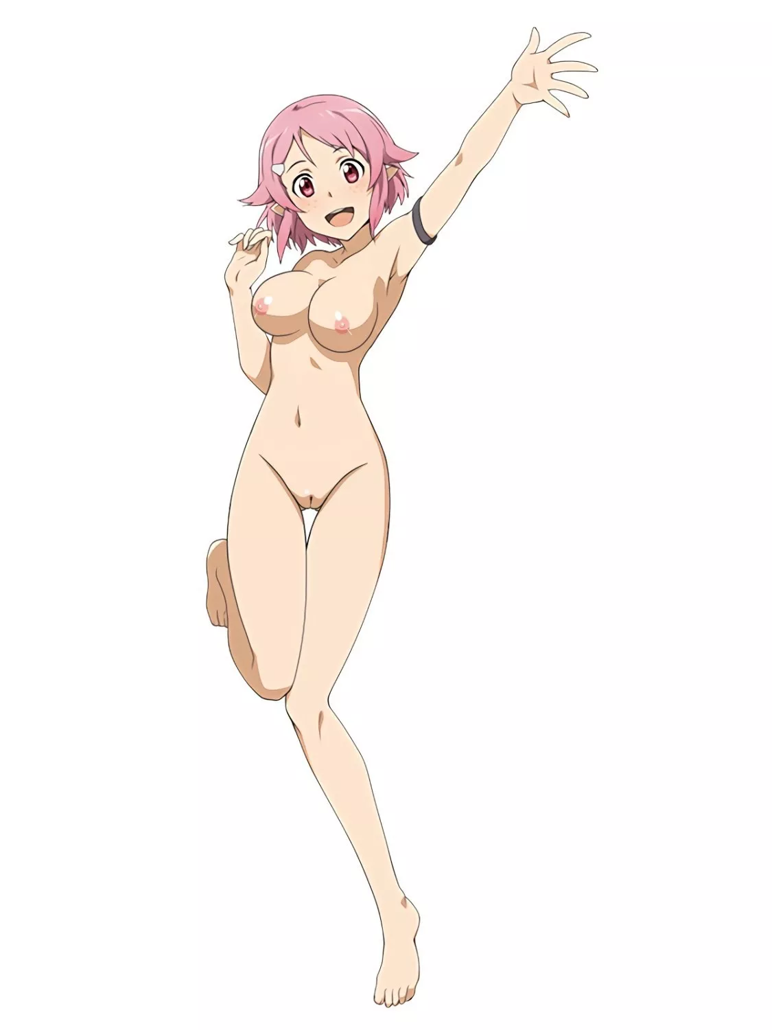 Just posting more of your favorite pink-haired girl. More Lisbeth For Everyone! posted by BlacksmithNet