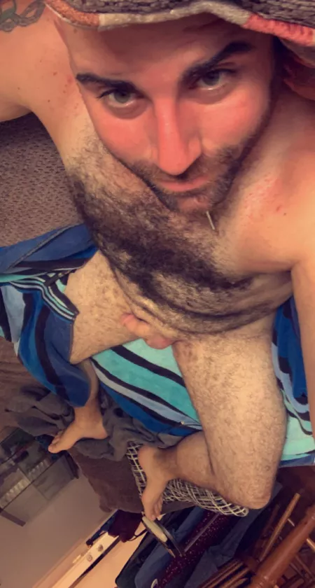 Just relaxing on the couch after a dip in the pool 😴 by Liquid_ice_27