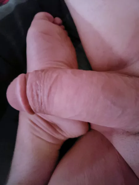 Just sat up, and my softie found a footrest. Lol by BeardedDick87