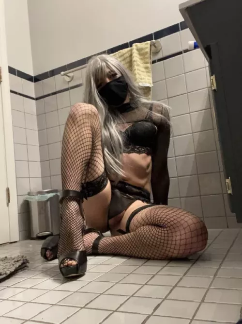 Just showing off my little Asian slut Jiji.. 😘 by MistressMichelle26