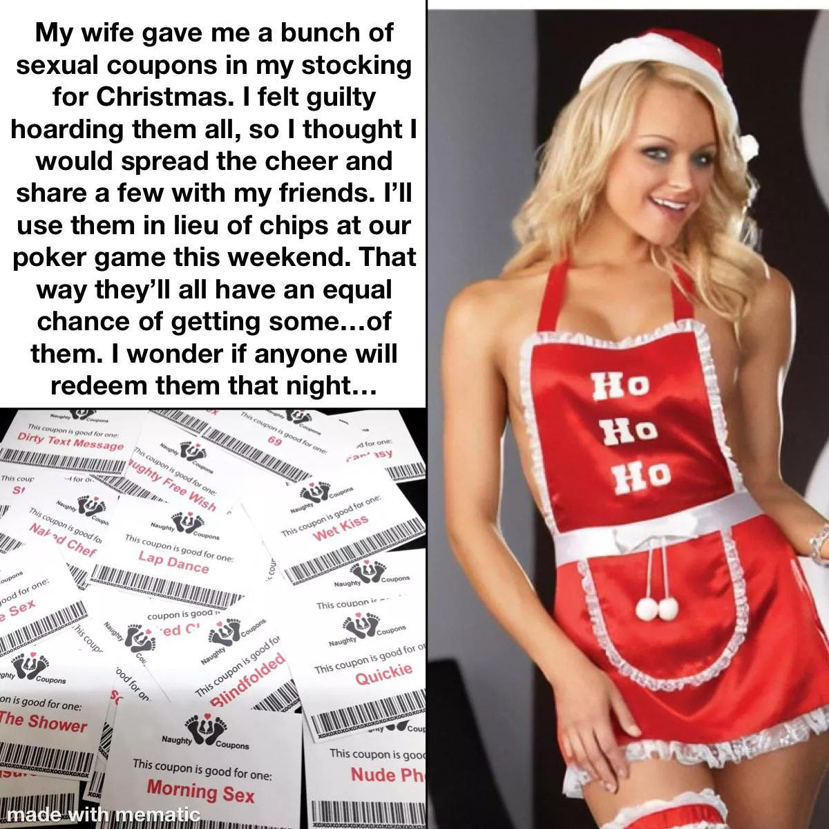 Just Spreading the Christmas Cheer… posted by Mastercaptions