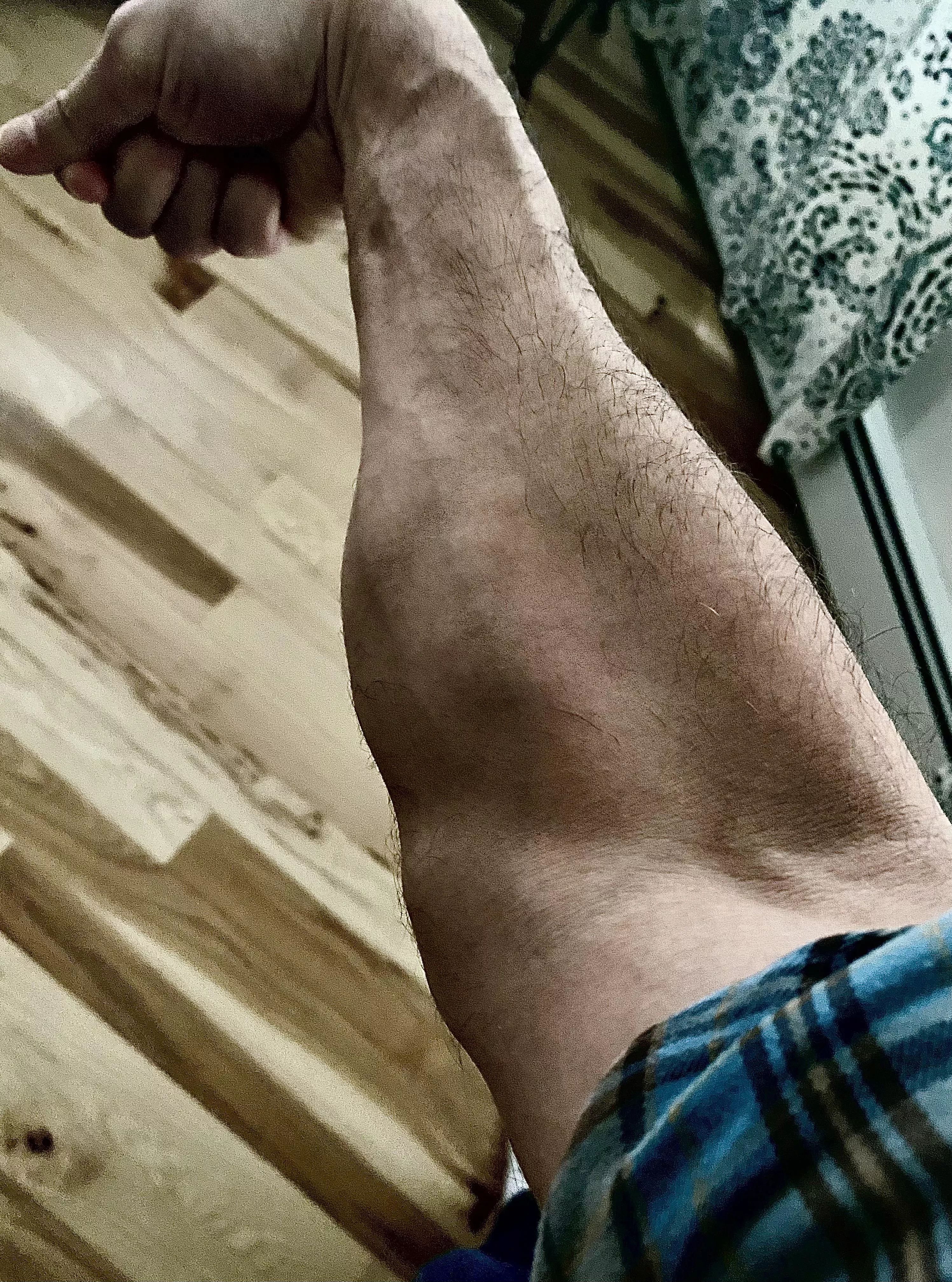 Just started training forearms hard, so it’s not much. Hoping to be as impressive as some of the others on here soon! 💪 posted by eric_the_redditor