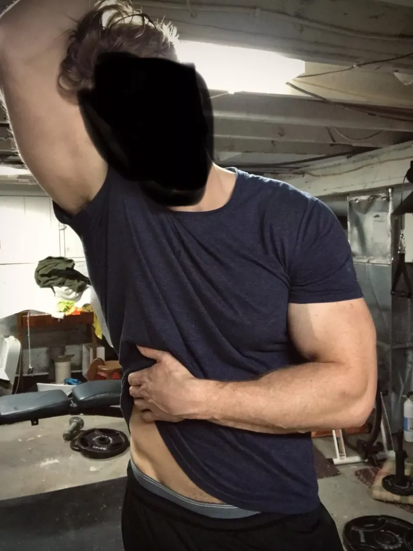 Just taking a break from my workout to say hi 😁 posted by Cozy_Campfire