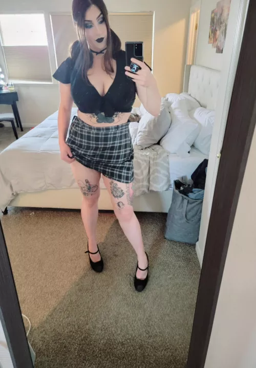 Just the goth girl next door 🖤 by Raven__Riot