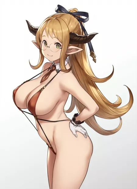 Just the right amount of thiccness [Granblue Fantasy] by Shart_Shark
