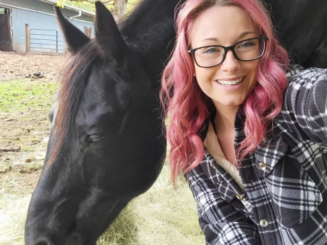 Just thought I'd share a cute photo with my boy 🥰 [F]29 by thatcuntrygirl524