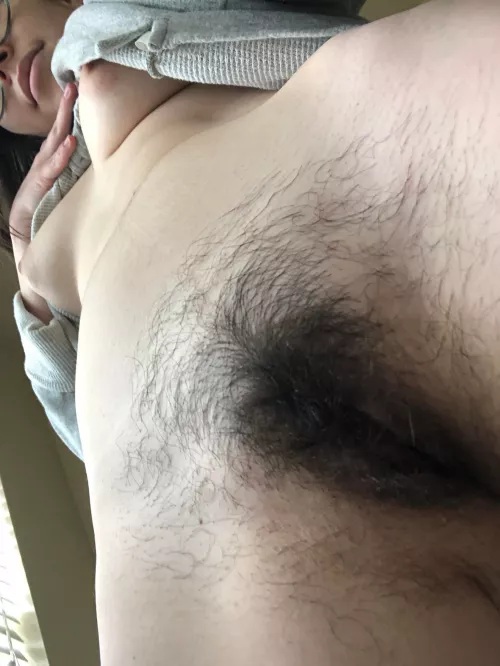 Just took this photo for somebody... anyone with more hair? bonus points if it's not just a bush ;) by julieyah1