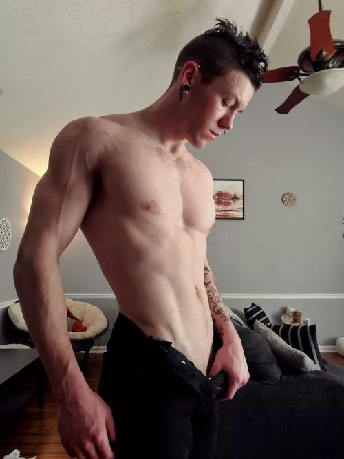 Just us and four walls by sadandhydrated_97