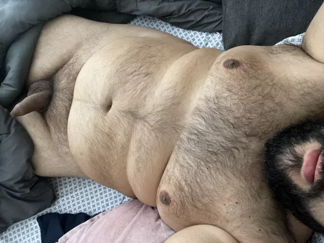 Just waking up! Who wants to cuddle? ☺️ by Dreamer__14