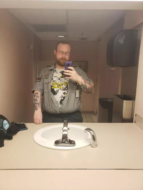 Just wanted to show off [M]y dope Wu tang shirt. OC* by bigwett64