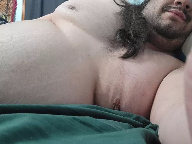 Just woke up, not ready to leave bed yet. Join me? by DeanEveTara