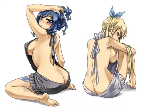 Juvia appreciation post day 45 ft lucy by thymenA7X