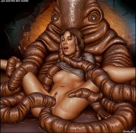 Jyn becoming a woman (Shabby Blue) by FaygoPervert