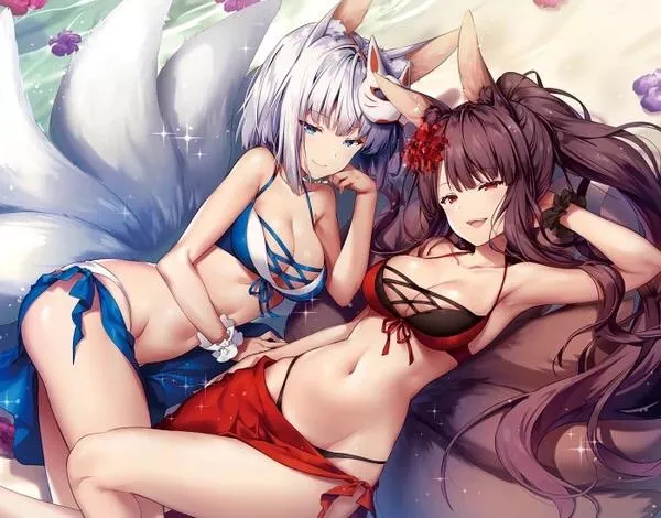 Kaga and Akagi [Azur Lane] posted by MysteriousDinner7822