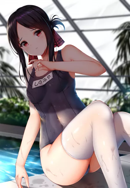 Kaguya In Her Swimsuit (Wsman) [Love is War] by sequence_string