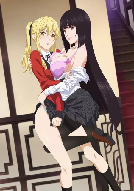 [Kakegurui] really good plot (official promo art) by johninoli