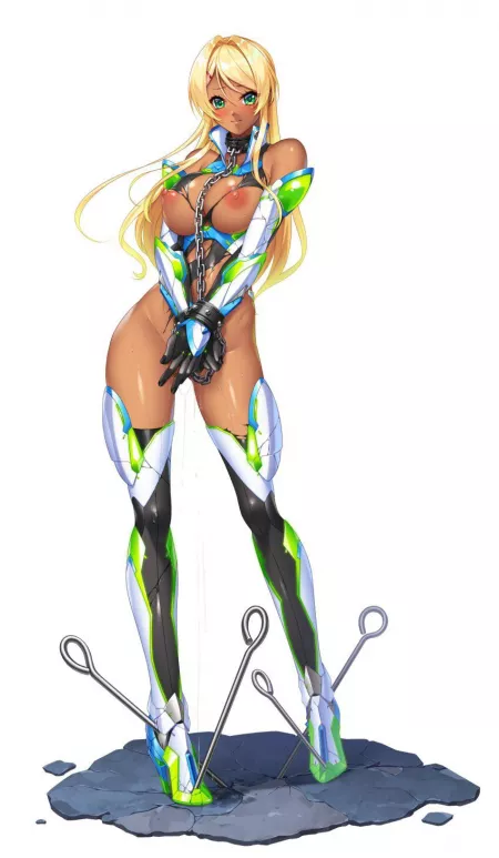 Kaley Myers (Kagami Hirotaka) [Taimanin) by jaclyndenali