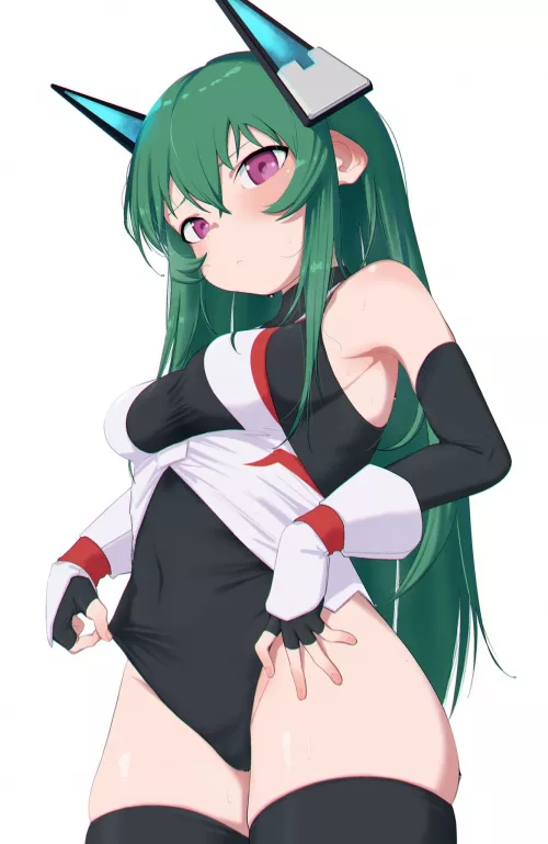 Kaname Leotard Ajustment (Bouen) [Original] by sequence_string