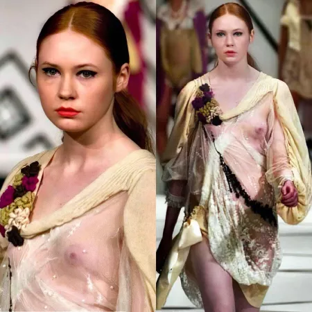 Karen Gillan modeling by VenomousCopy