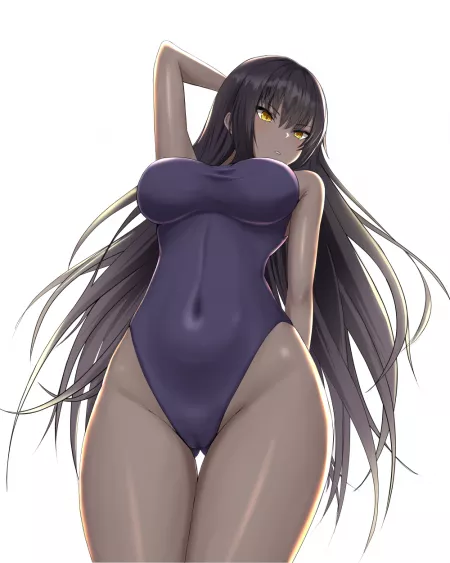 Karin (Blue Archive) by CheetahSperm18