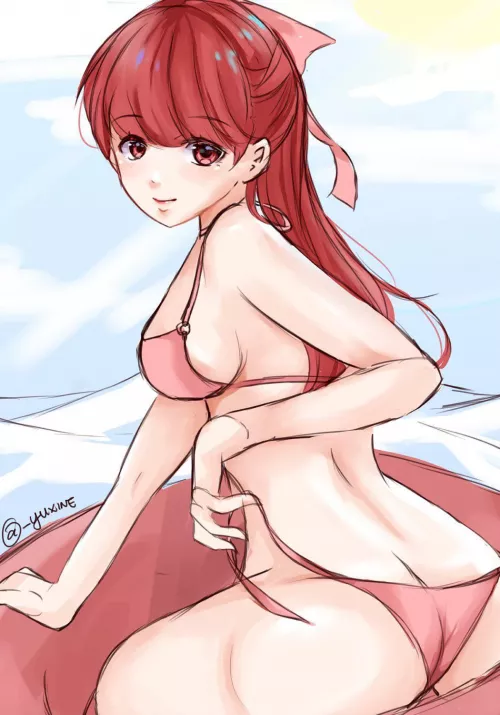 Kasumi wants to swim with you by funkierkong