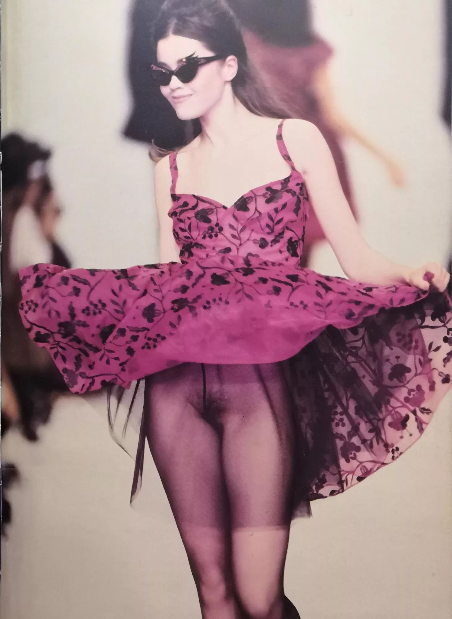 Katherine Hamnett show from the 80s posted by marcelvidal