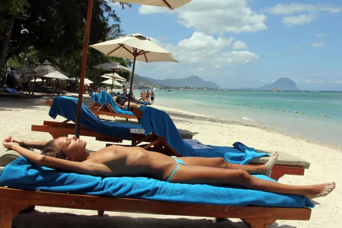 Katya lounging in the sun by EvilEagle04