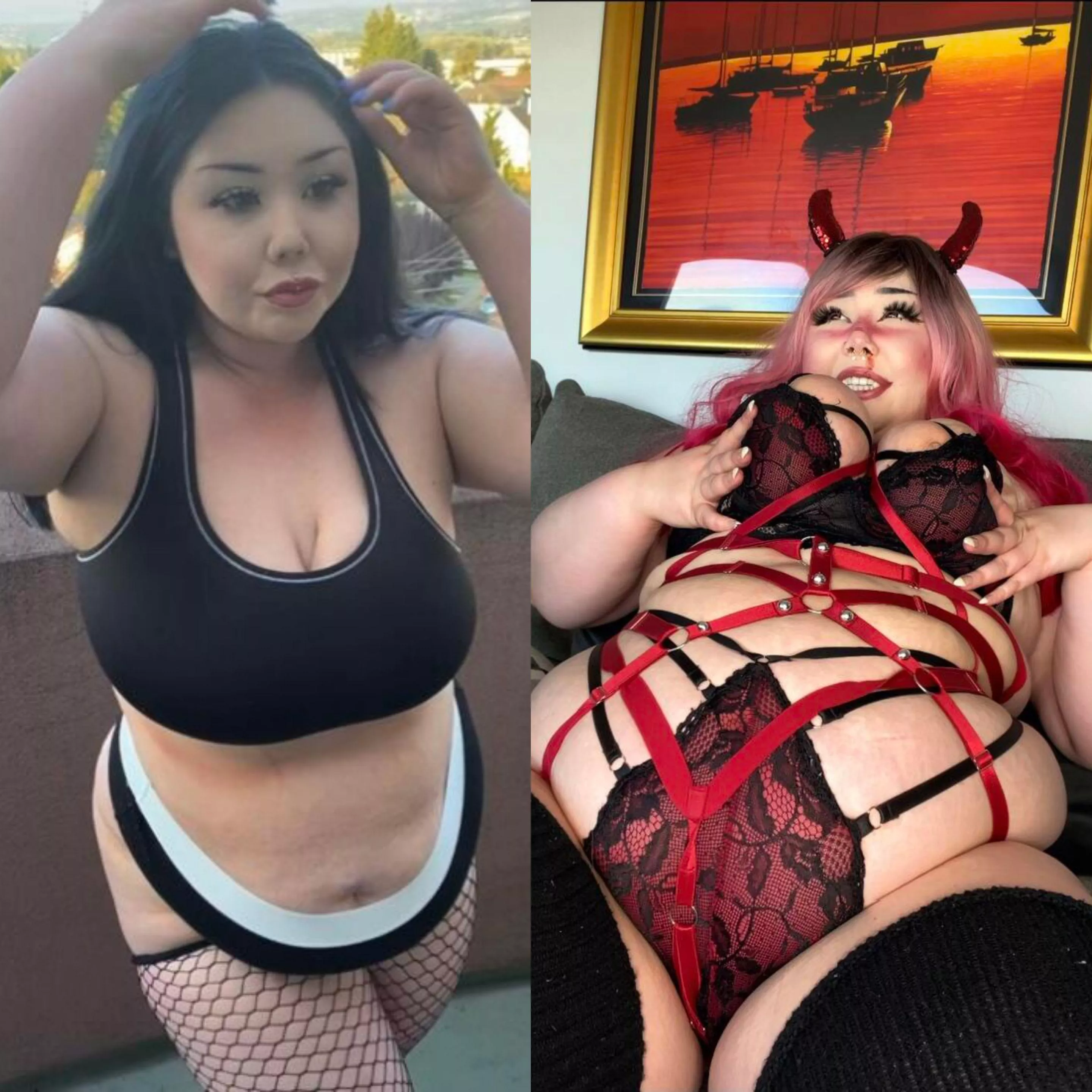 kawaiifatty, one year apart posted by Sarano18