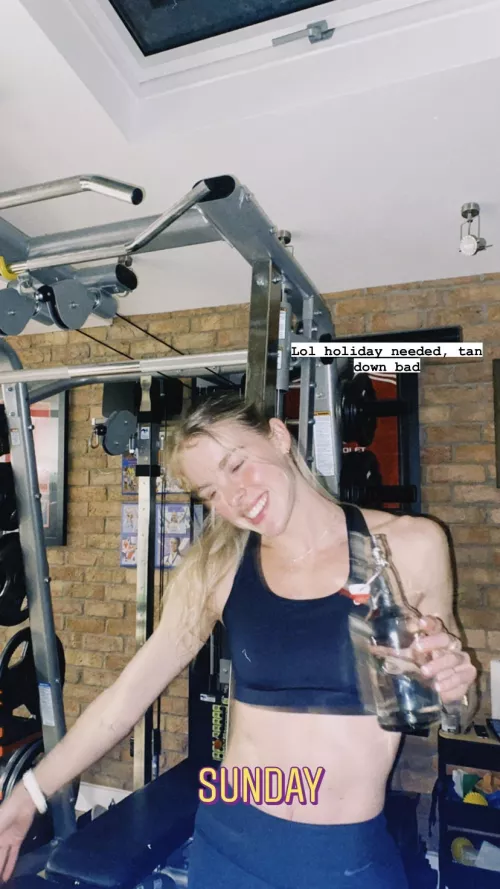 Keely Hodgkinson Sweaty Pic by CactusCrusher