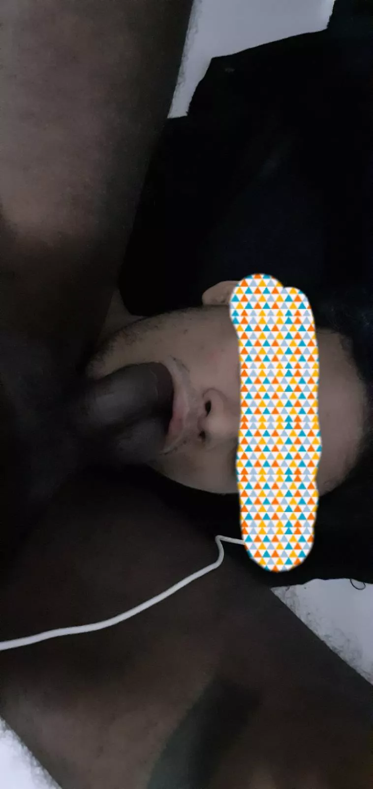 Keeping his Cock & Balls warm while he watches porn after cumming in my ass for the second time🤤🤤🤤 posted by FitComparison1549