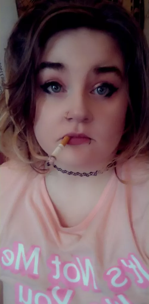 Keeping my lungs full. by voidddevoiddd