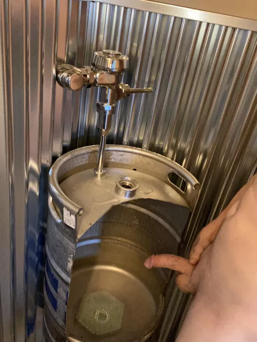 Keg urinal by Ok_Ground21