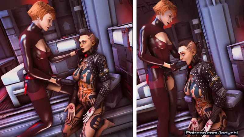 Kelly takes a shot at being dominant with Jack (Ladychi6) by shallowtupperware