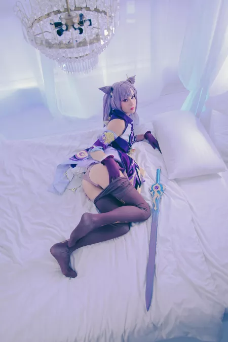 Keqing by mizuki_tyan by mizuki_tyan