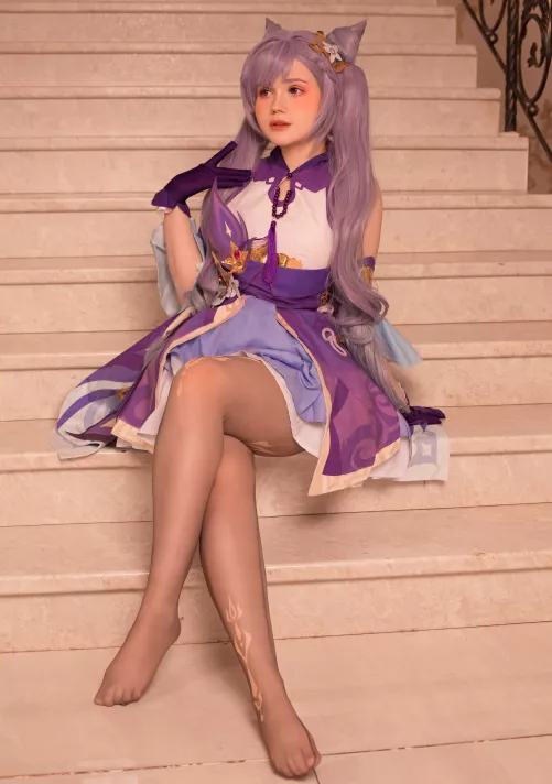 Keqing by Neyrodesu by Apart_Rule2210