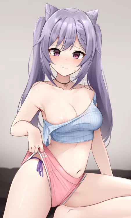 Keqing [Genshin Impact] by its_CheeChung