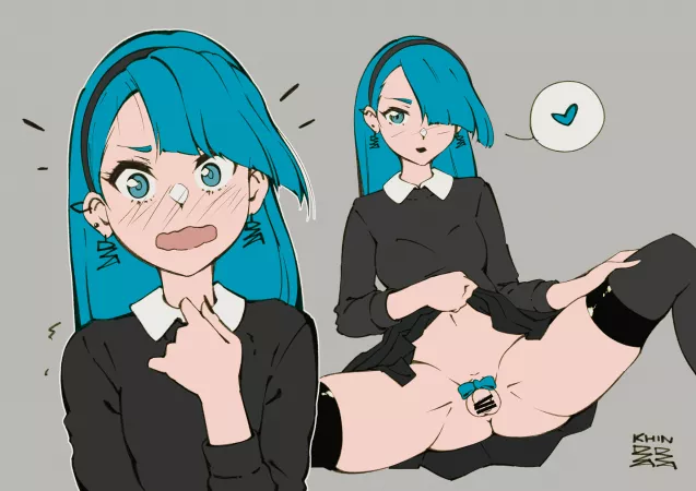 Khin is blushing (Khindzadza) [Original] by sequence_string