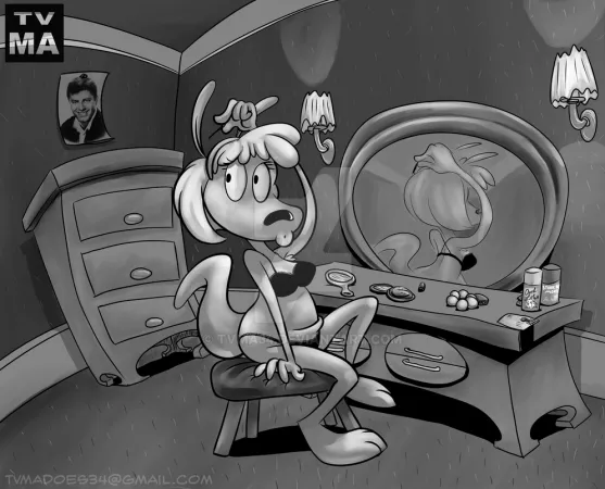 Kicking, squealing, Gucci little wallaby (TV-MA-34) [Rocko's Modern Life] by PleasantPersonality0