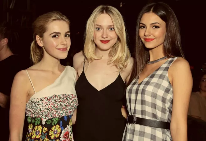 Kiernan Shipka,Dakota Fanning & Victoria Justice by sagar7854