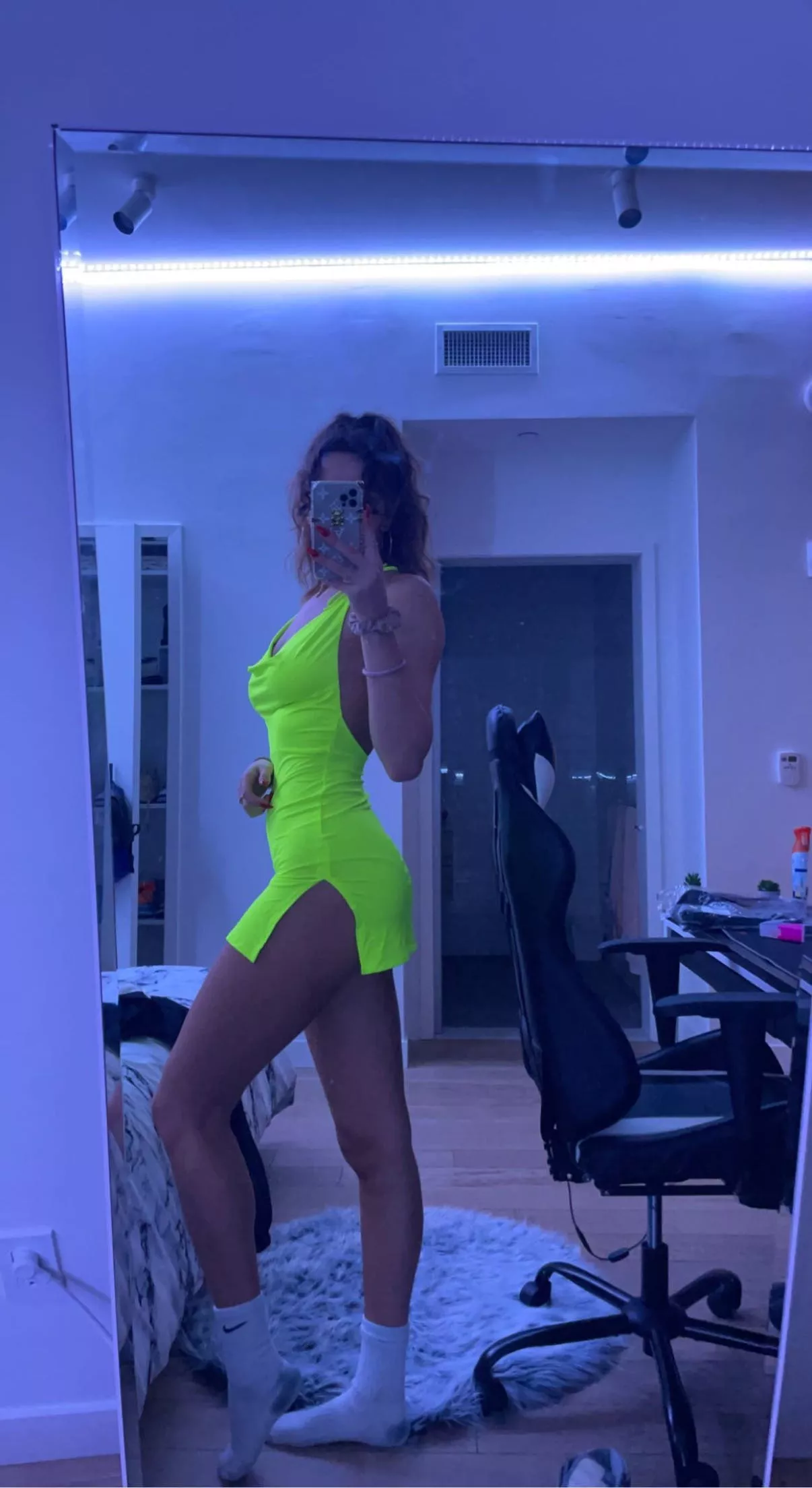 Kik is dajist if Claire gets you throbbing and you want to tribute her, better yet if you'll blow a load all over her thinking of fucking her in this slutty little dress posted by dajist49