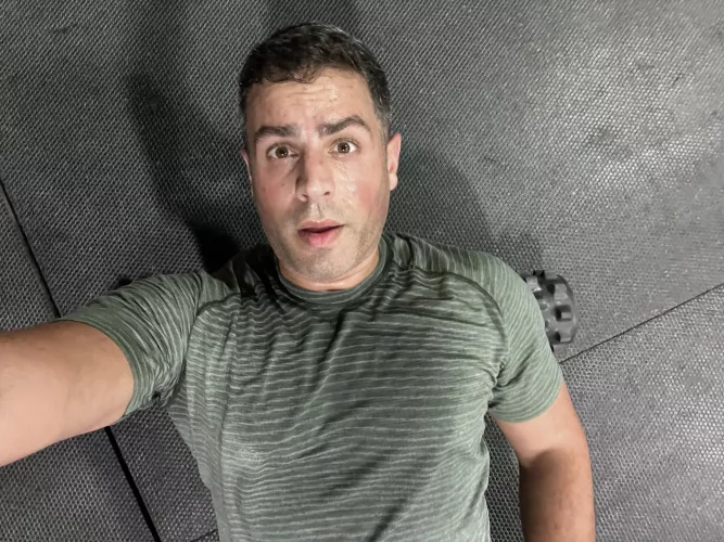 Killer workout. Must roll out. 😅 by Eaglehill