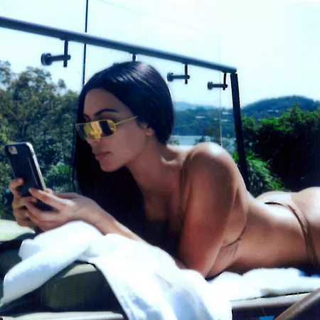 Kim in a Thong Bikini by BimboParadise1