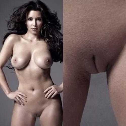 Kim Kardashian Nude and close look of her vagina by Similar-Whole-1225
