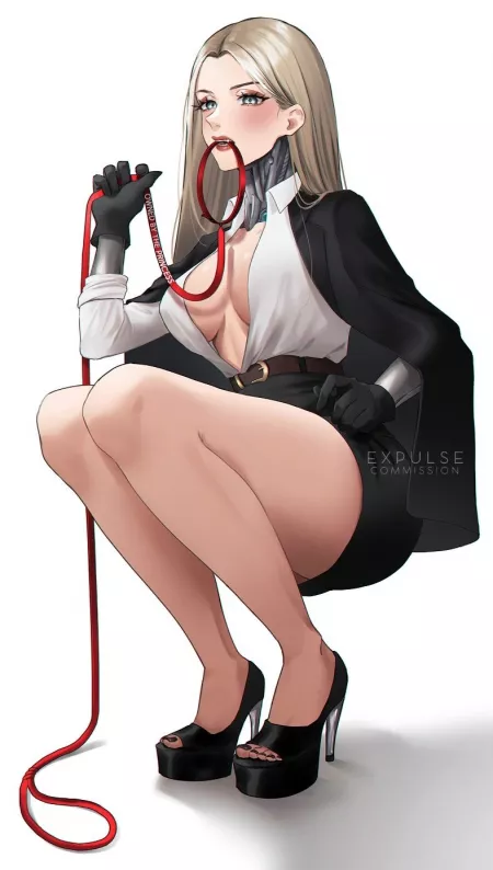 Kinky Cyborg [Original] by CheetahSperm18