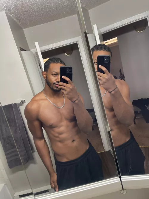 Kiss along my v-line by MrJ1023