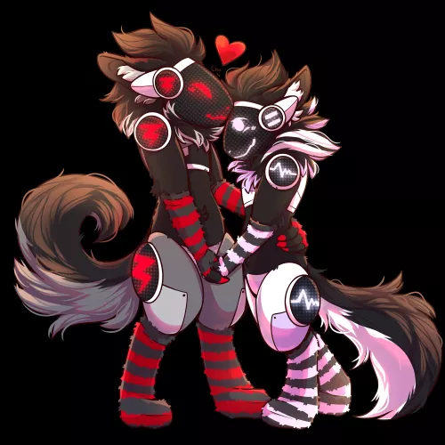 Kiss Me Once, Hold Me Forever | Comm Drawn By Me (@Pandoodle_Arts) by GummiPeet