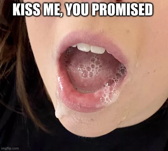 Kiss me, you promised posted by howhardcouldibe