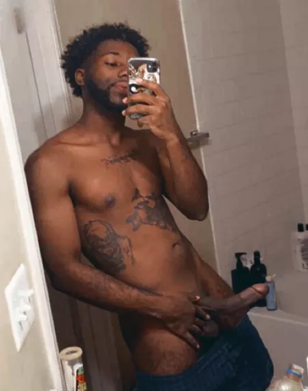 Kiss the tip and tell me how much you like my tattoos ☺️ by SnooDogs1565